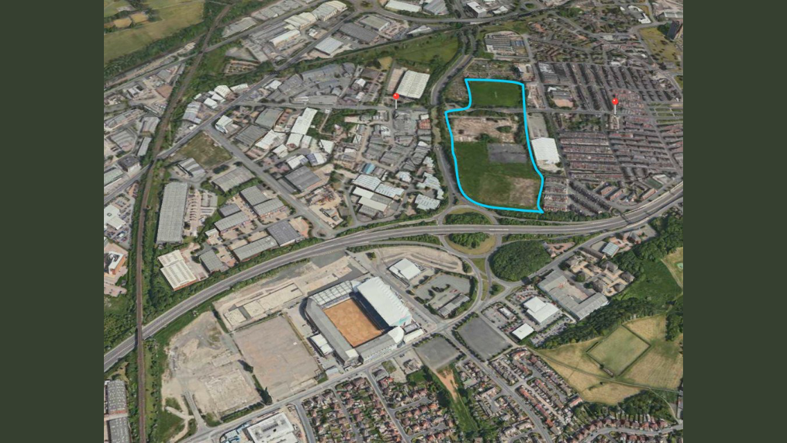 Matthew Murray site - proposed site for new training ground - Alf