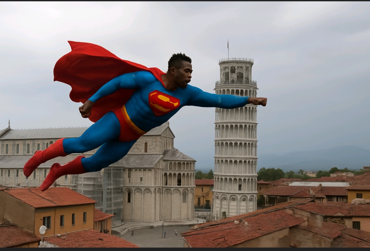 NLR... Even Super Andre misses the Tower of Pisa