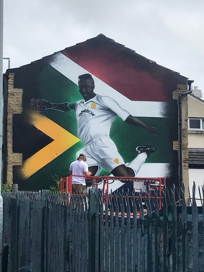 New mural funded by Fans for Diversity