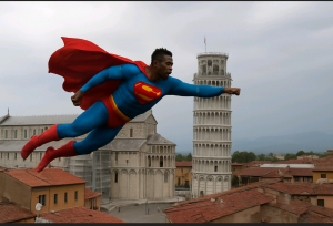 NLR... Even Super Andre misses the Tower of Pisa