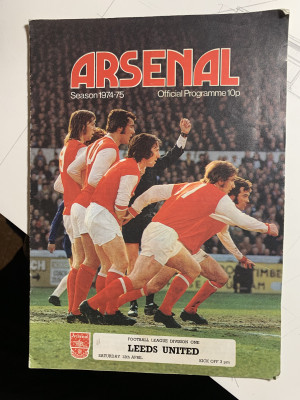 I’m not one for nostalgia but did dig out this old program from me yoof, hope we can repeat the same scoreline this weekend.